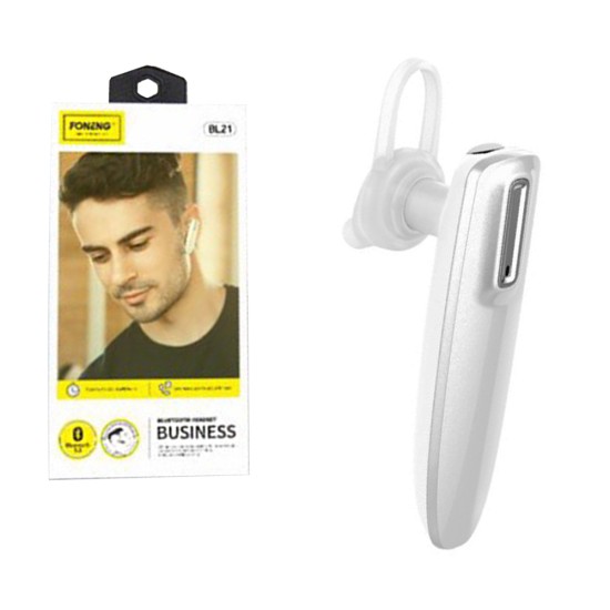 Foneng Wireless Single Earphone BL21 White Foneng Wireless Single Earphone BL21 White